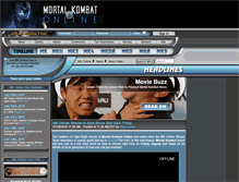 Tablet Screenshot of mkw.mortalkombatwarehouse.com